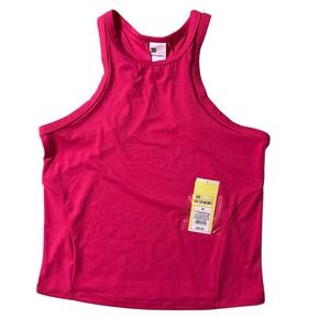 A New Day Berry Pink High Neck Tank Top